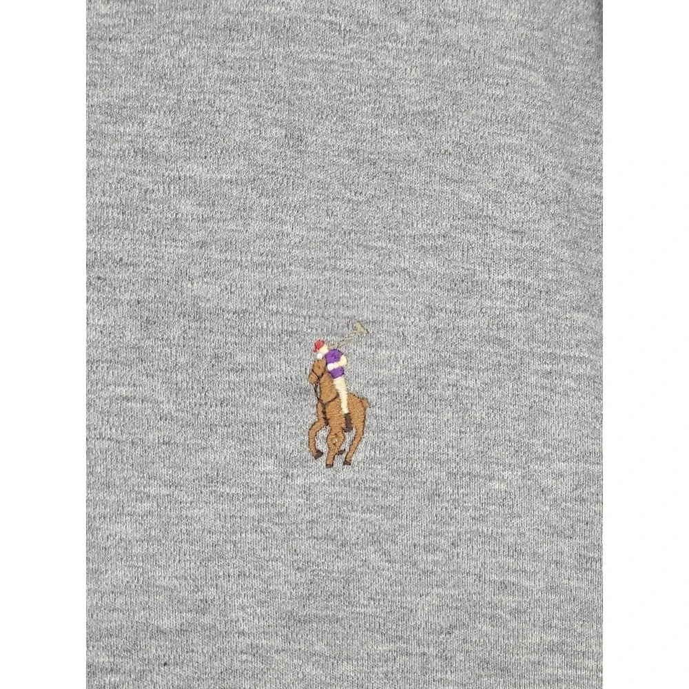 Polo Ralph Lauren Gray Polo Shirt Men's 3XB Big Fit Classic Preppy Dadcore EUC‎